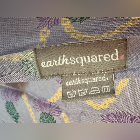 Earth Squared Scarf Scottish Heather Design - Picture 11 of 14